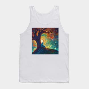 Trance in the Psychedelic Forest Tank Top